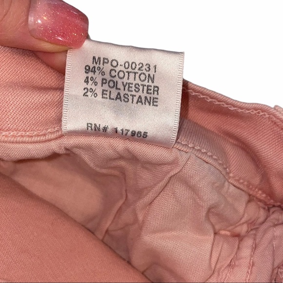 J BRAND Suvi Distressed Pink Cropped Pants Size 27 - Picture 10 of 10